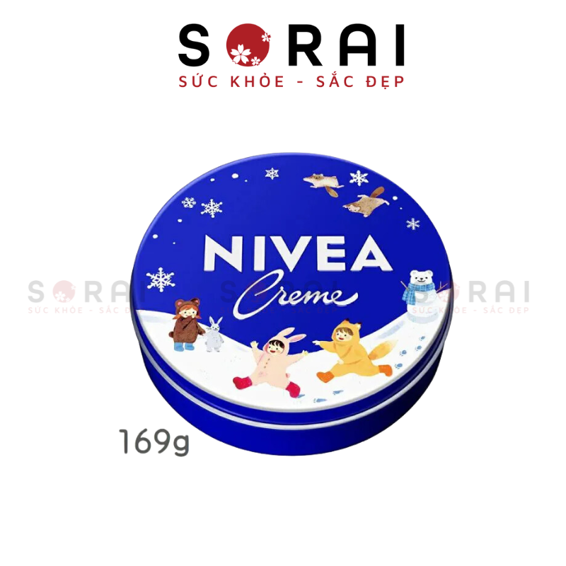 Kem dưỡng ẩm da Nivea Nhật Bản hũ 169gram