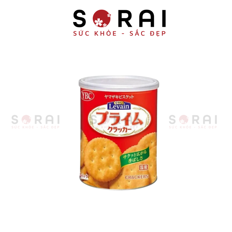 Bánh quy YBC Levain Prime 30 chiếc lon sắt