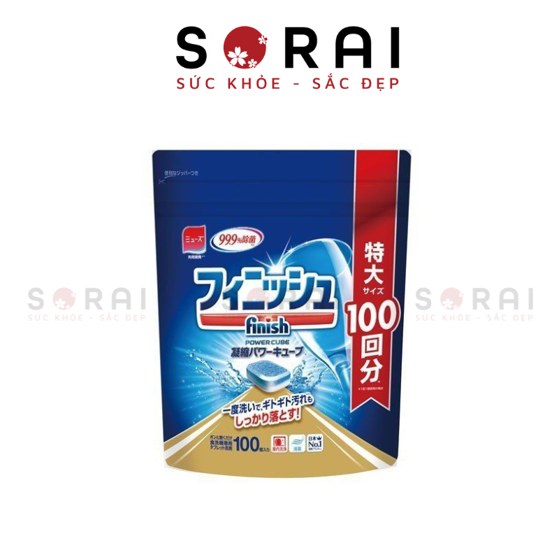 Viên rửa chén  Finish Nhật Bản 100 viên