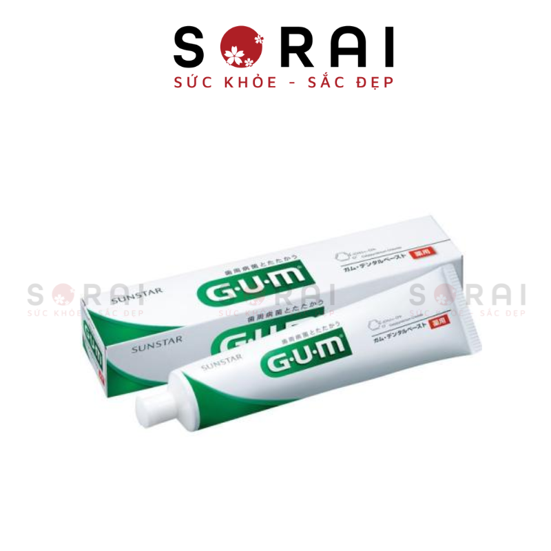 Kem đánh răng bạc hà Gum Sunstar Nhật Bản
