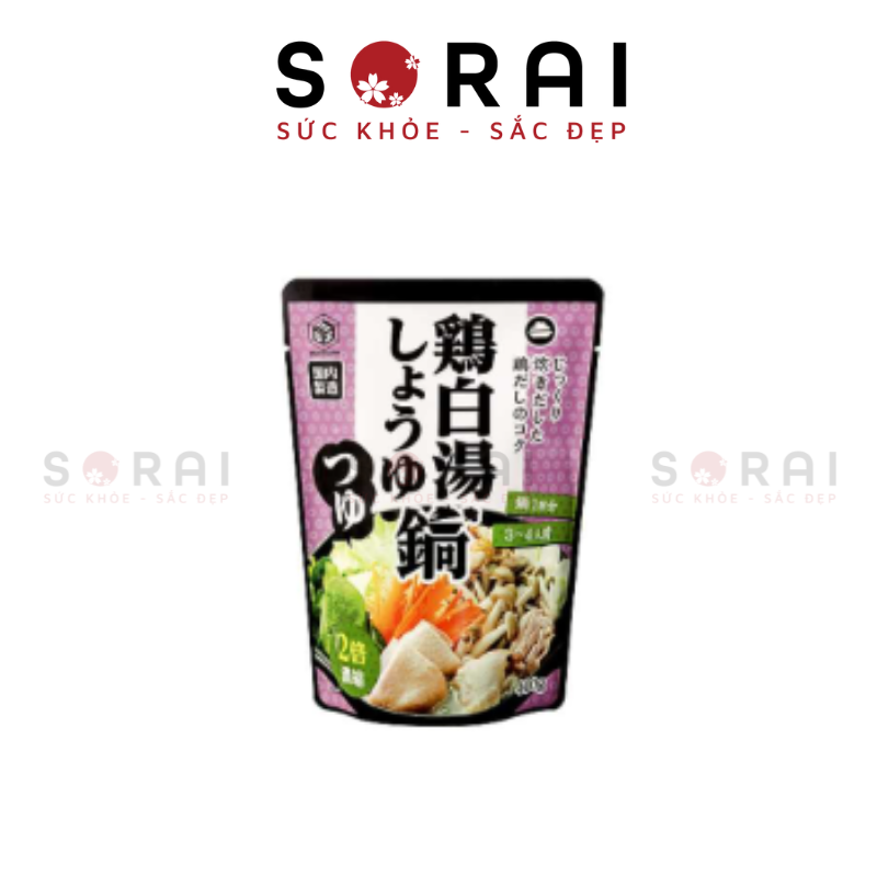 Nước soup lẩu Masuzen vị hải sản túi 400g
