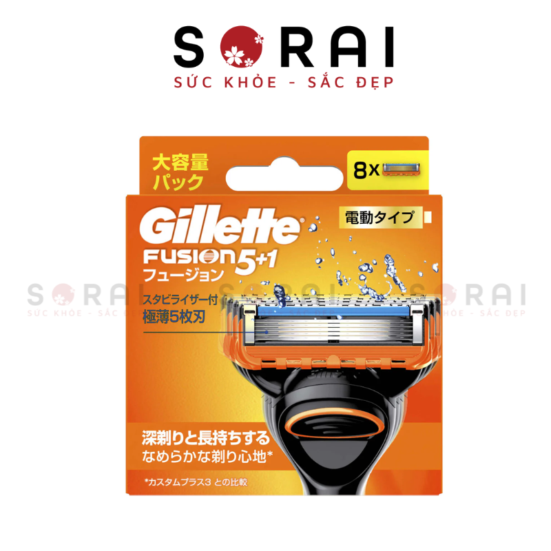 Lưỡi dao thay thế Gillette (8 lưỡi)