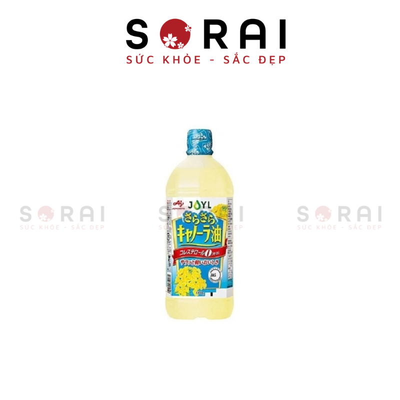 Dầu ăn hoa cải Ajinomoto Nhật Bản 900g mẫu mới
