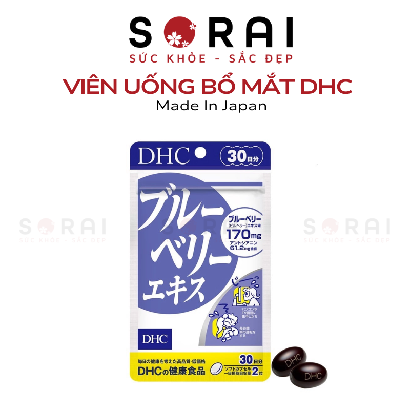 Viên uống bổ mắt Bluberi 60 ngày