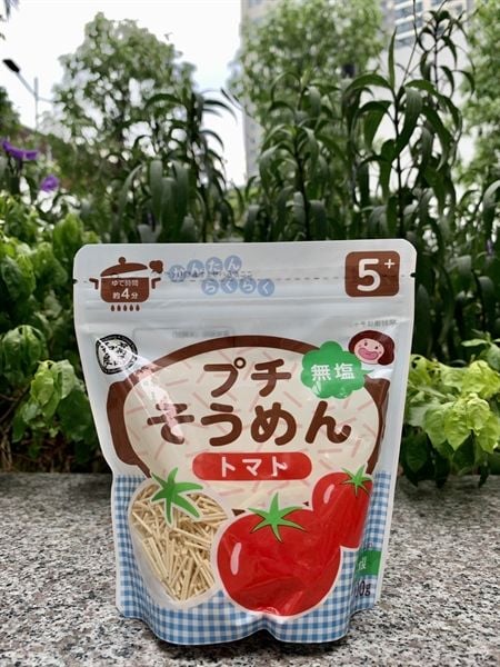 Mì Somen cắt vụn ăn dặm cho bé vị cà chua gói 100g