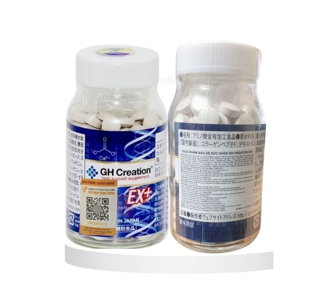 Viên uống hỗ trợ tăng trưởng chiều cao GH Creation Nhật Bản hộp 270 viên