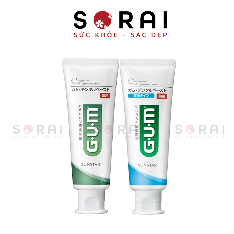 Kem đánh răng GUM Sunstar ngừa bệnh nha Nhật Bản120G