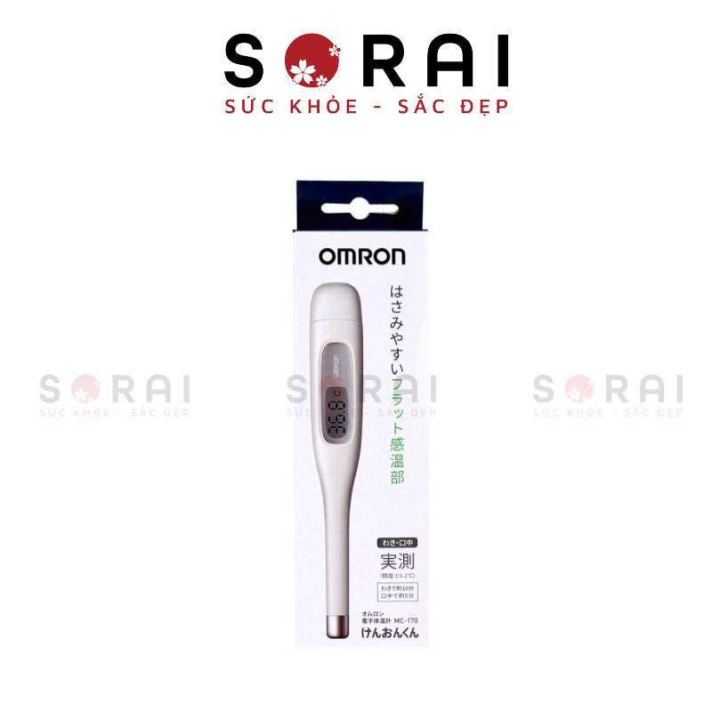 Nhiệt kế đo nách Omron Mc-170 Nhật Bản