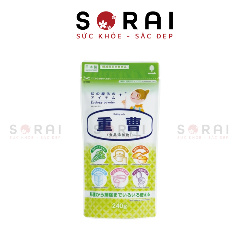 Bột tẩy đa năng baking soda Nhật Bản 240G