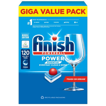 Viên rửa bát Finish Châu Âu