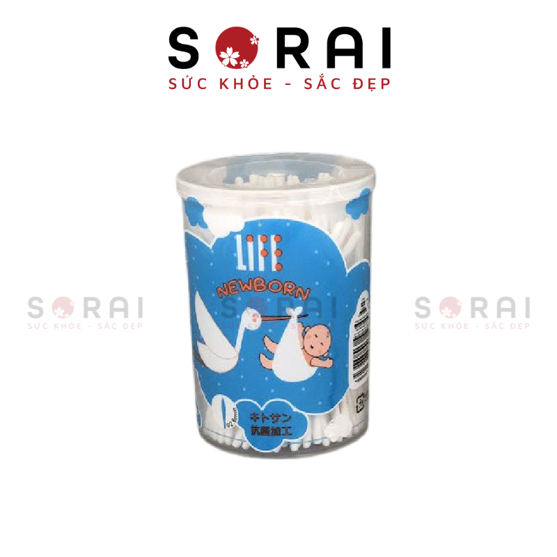 Tăm bông Life NewBorn 200 chiếc