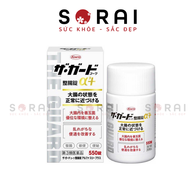 Viên uống bảo vệ đường ruột, đại tràng Kowa 550 viên