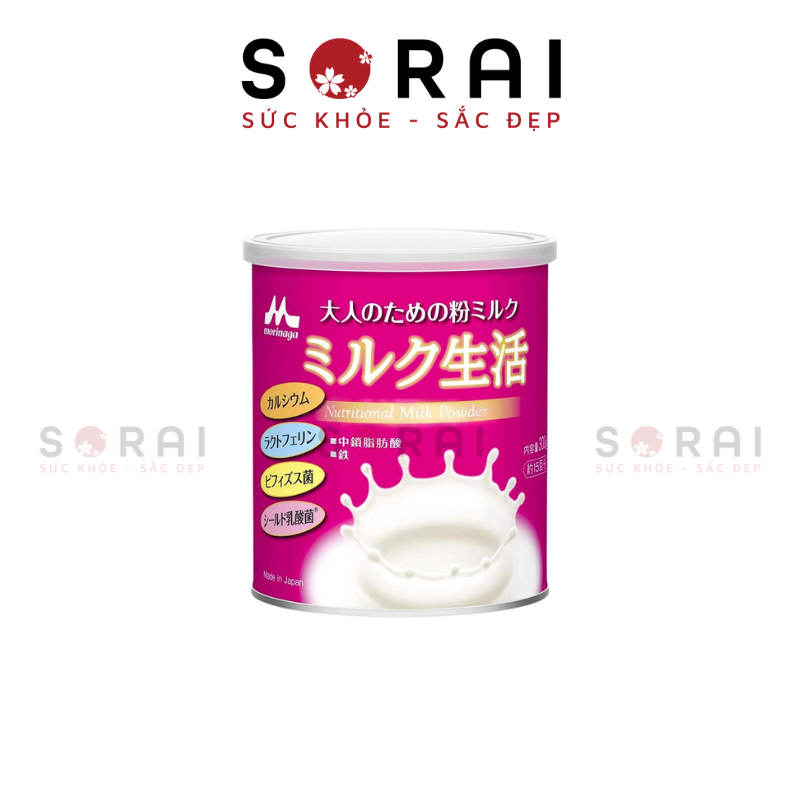 Sữa người lớn Morinaga Plus Nhật Bản 300gram 4/2025