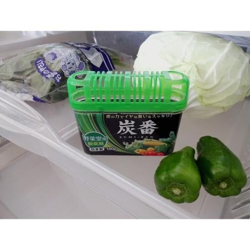 Hộp khử mùi tủ lạnh ngăn rau Sumiban Nhật Bản 150g 12х10х4cm