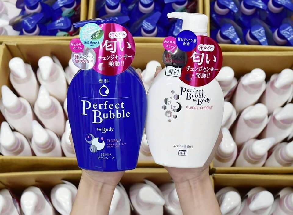 Sữa tắm tạo bọt Senka hương hoa nhài, linh lan 500ml