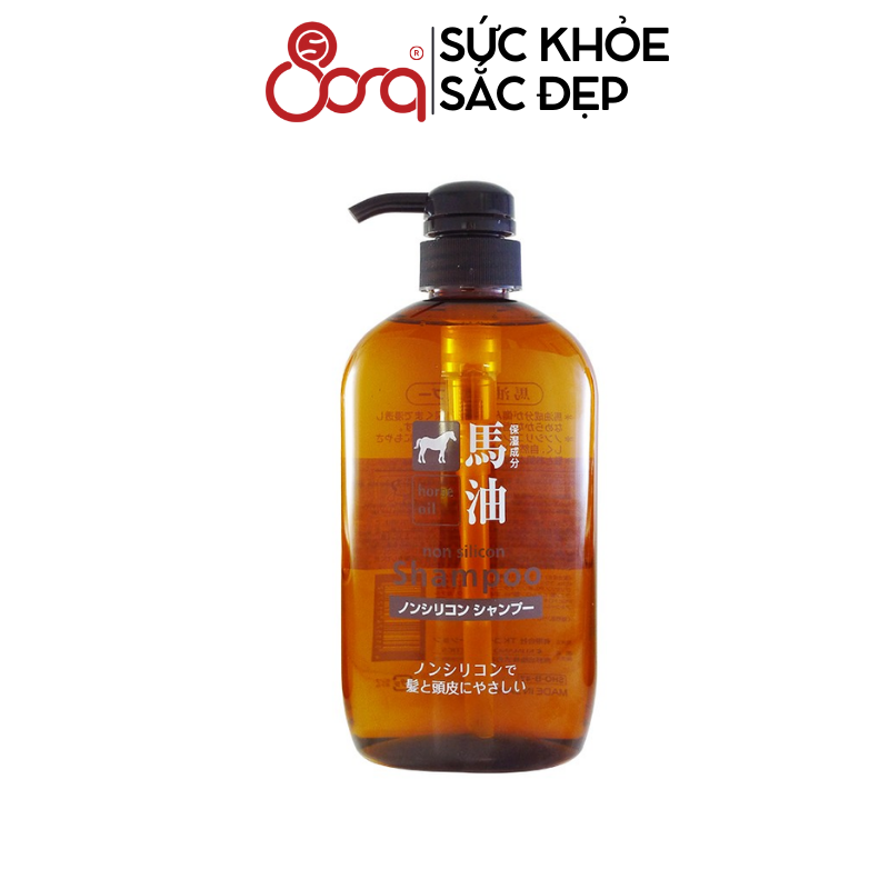 Dầu gội đầu chiết xuất từ dầu ngựa Kumano Nhật Bản 600ml