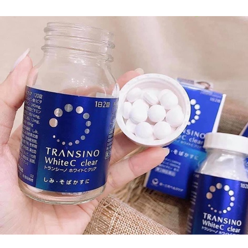 Viên uống trắng da trị nám Transino Premium 90 viên 15 ngày