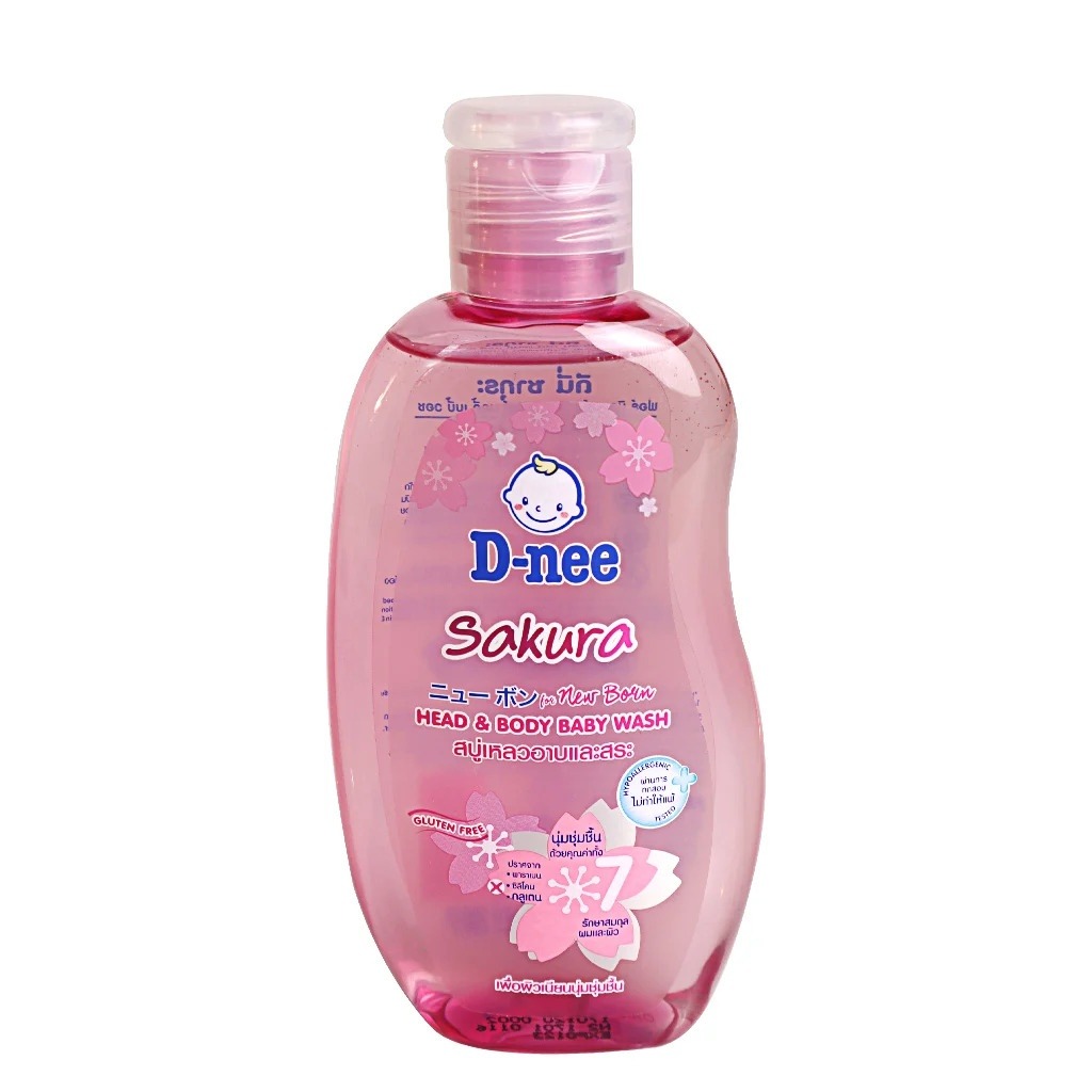 Sữa tắm gội toàn thân Dnee Organic 200ml