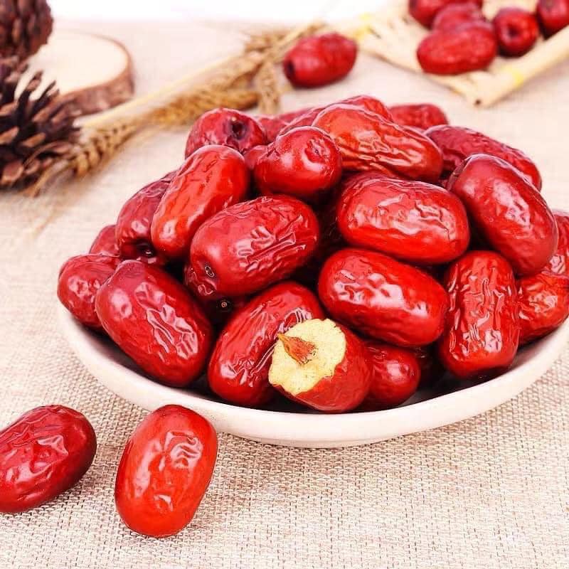 Táo đỏ sấy khô Kobe Busan Nhật bản túi 500gram