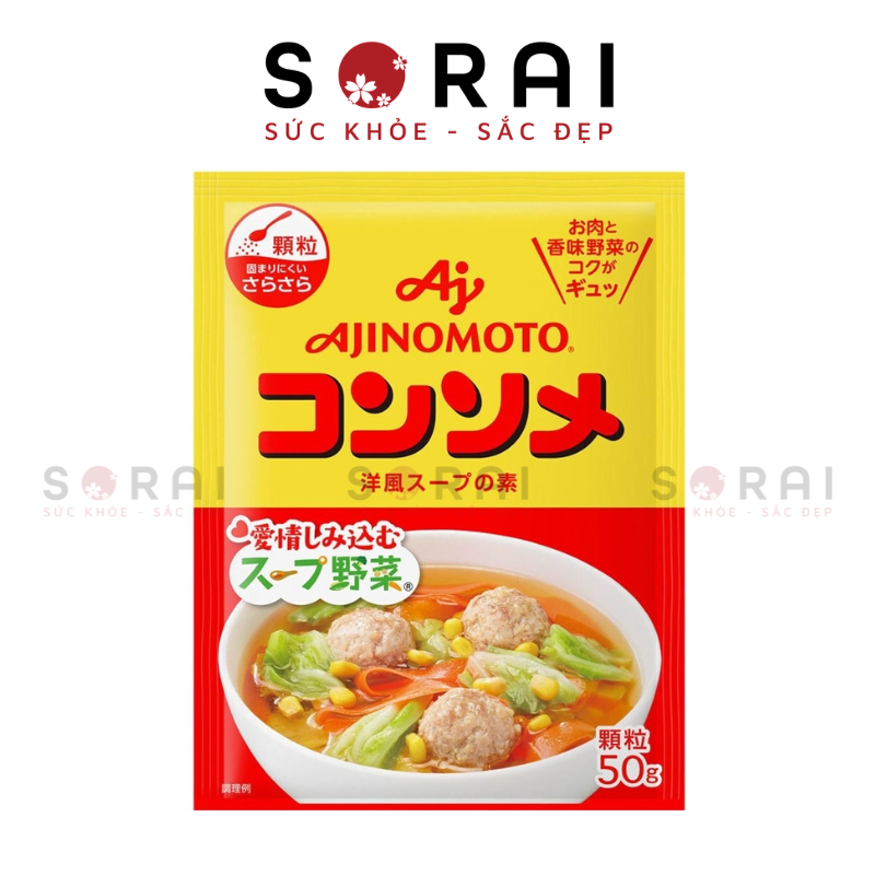 Nêm rau củ Ajinomoto 50gr Nhật Bản