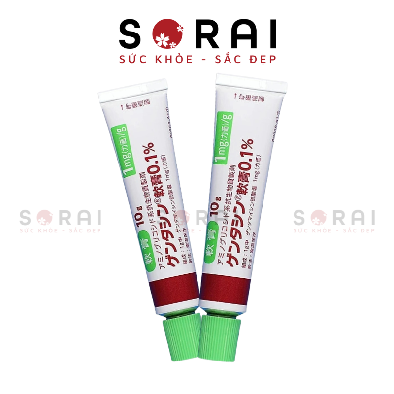 Trị sẹo Gentacin Nhật Bản tuýp 10g