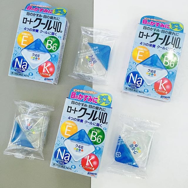 Nước nhỏ mắt, dưỡng mắt Rohto Nhật Bản, mát lạnh 12 ml