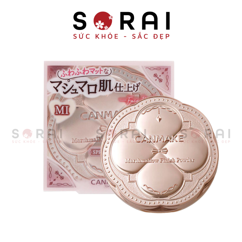 Phấn phủ Canmake tone MI sáng hồng Nhật Bản 10gram