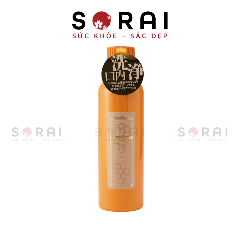 Nước súc miệng Propolinse sạch miệng, ngừa mảng bám Nhật Bản 600ml