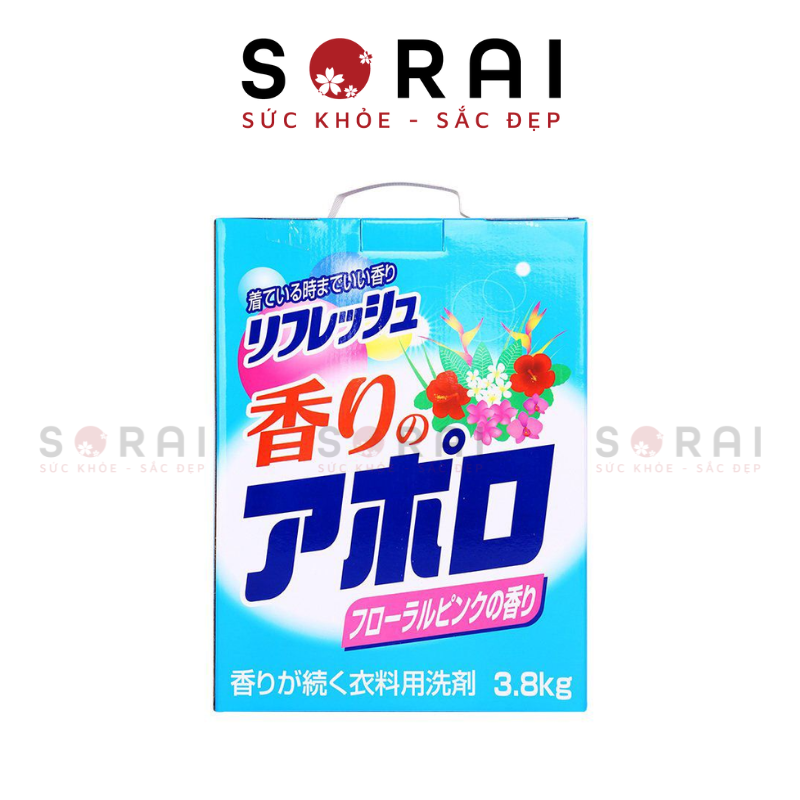 Bột giặt hương hoa Kaori No Appolo Nhật Bản 3.8kg