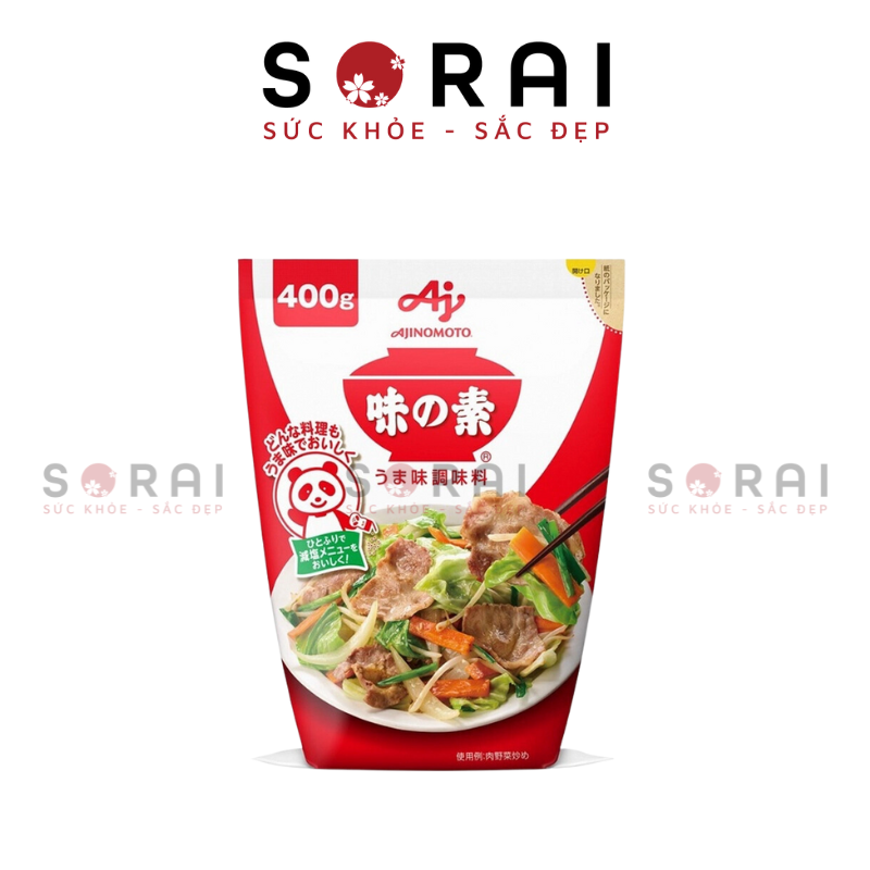 Mì chính (tươi) Ajinomoto 400gr mẫu mới