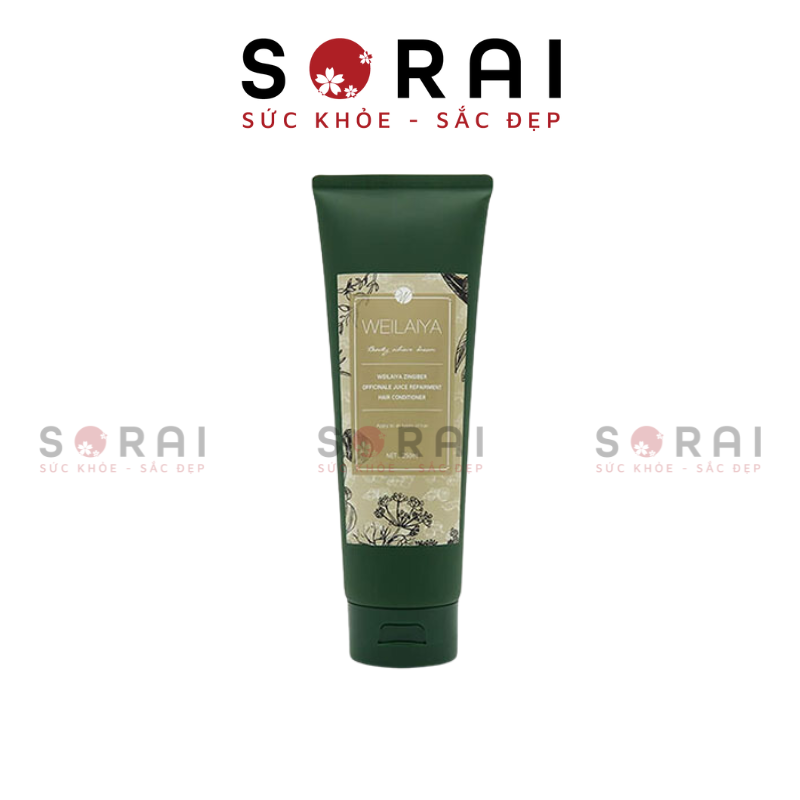 Dầu xả gừng hà thủ ô Weilaya nội địa Trung 250ml