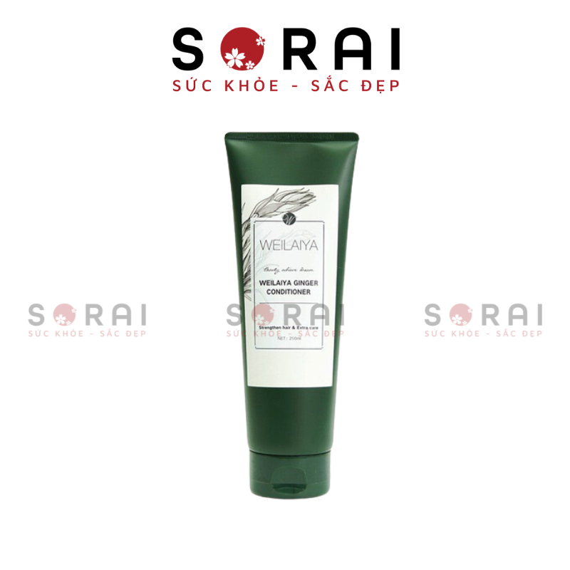 Dầu xả gừng Weilaiya nội địa Trung 250ml kích thích mọc tóc