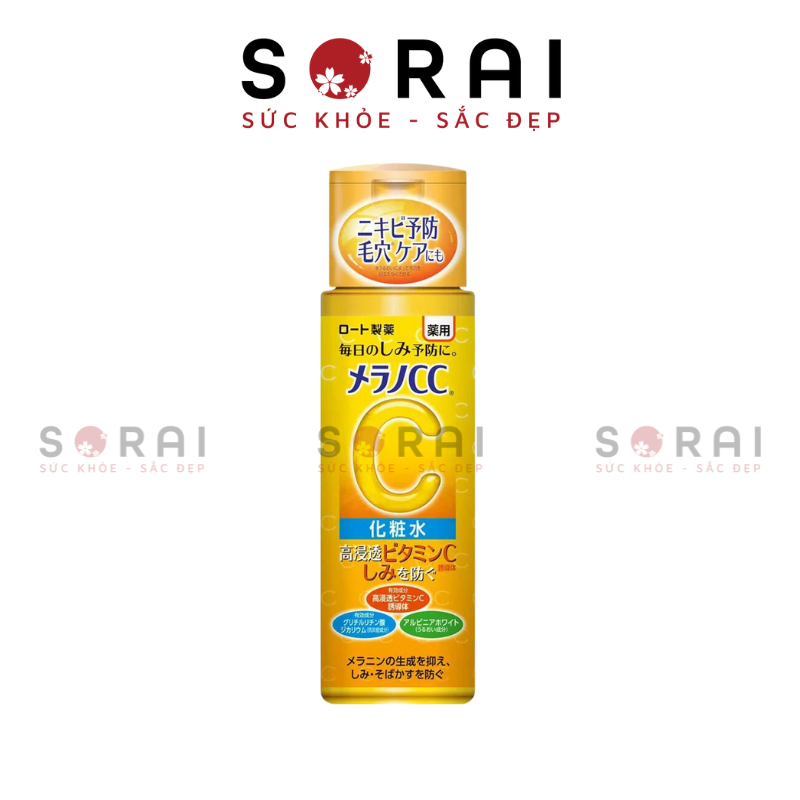 Nước hoa hồng Melano CC cho da mụn Nhật Bản 170ml