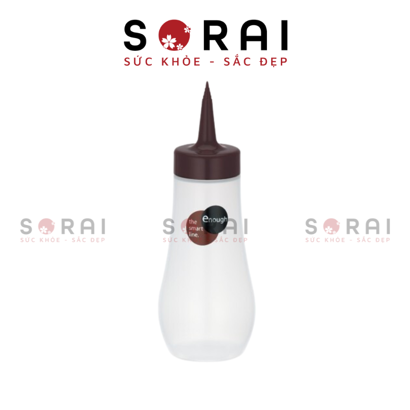 Bình rót nước sốt cỡ nhỏ Inomata nắp nâu 250ml