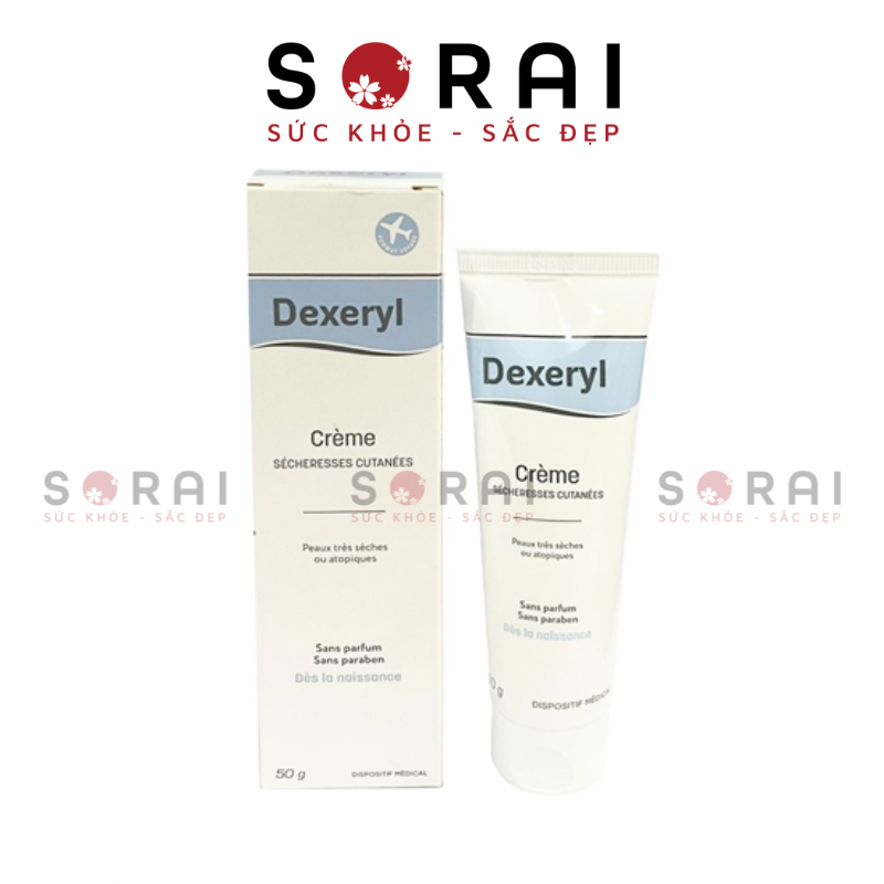 Kem trị chàm sữa , nứt nẻ Dexeryl Pháp tuýp 50g