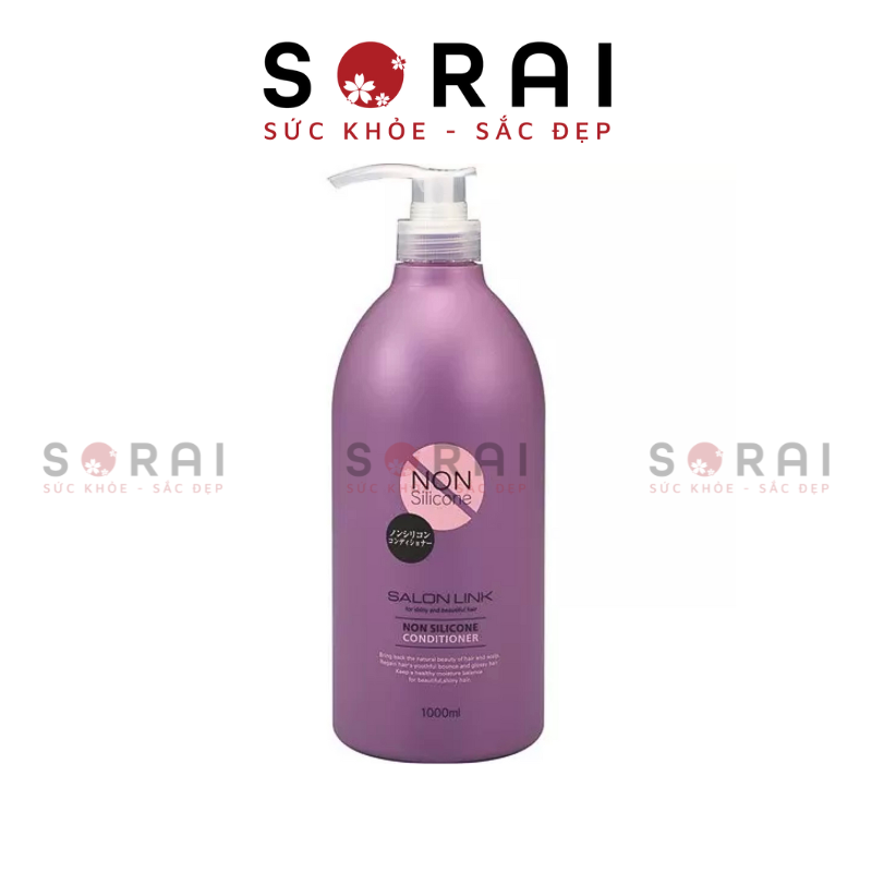 Dầu xả Salonlink Non Silicone Nhật Bản 1000 ml