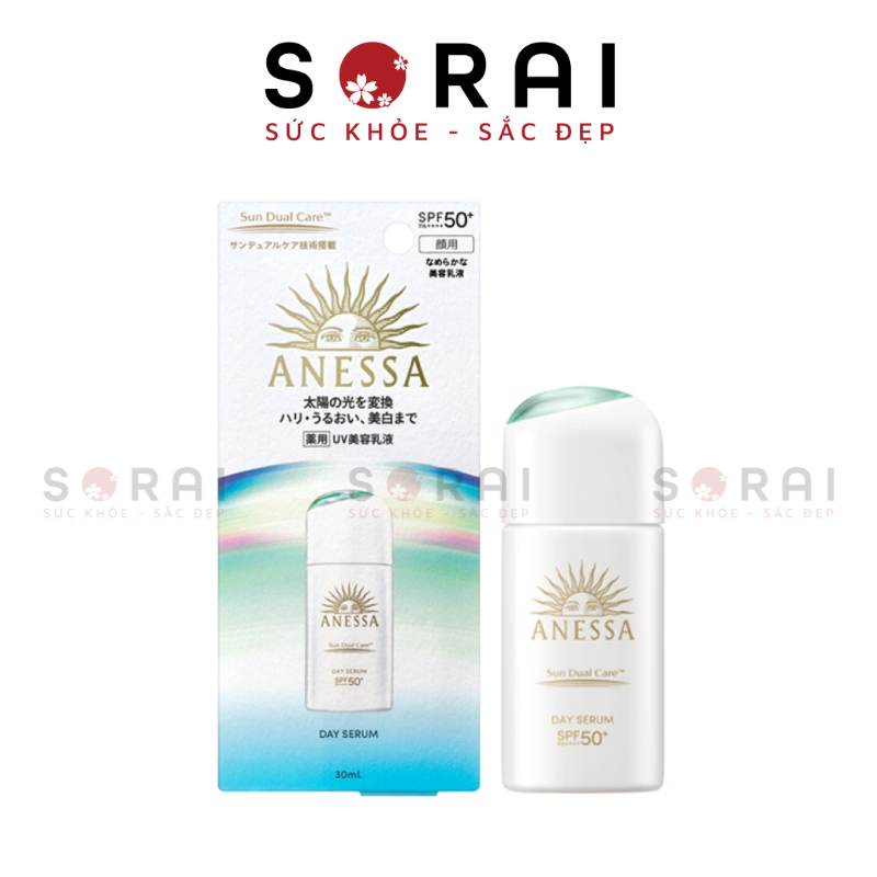 Serum dưỡng da chống nắng Anessa Nhật Bản 30ml SPF 50+, PA ++++