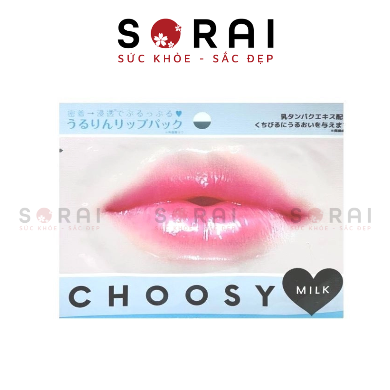 Mặt nạ môi Choosy Nhật Bản ( Sữa )