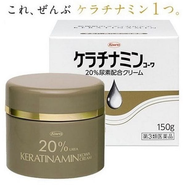 Kem trị á sừng Kowa, dưỡng ẩm, ngừa nứt nẻ, đau rát 150 gram