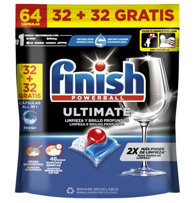 Viên rửa bát Finish Châu Âu