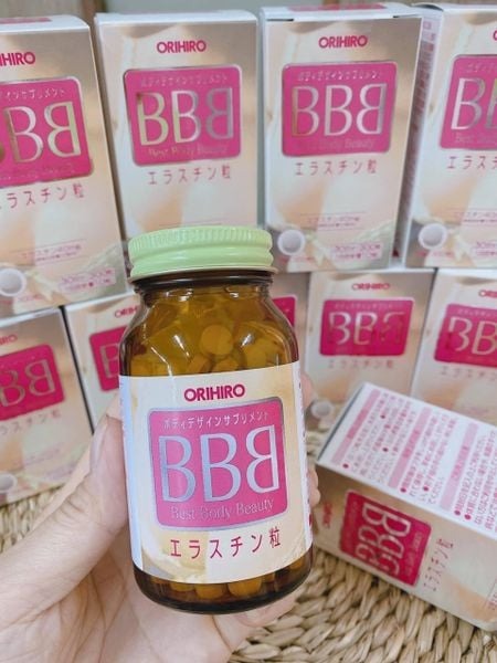 Viên uống nở ngực Orihiro BBB Best Body Beauty 300 viên