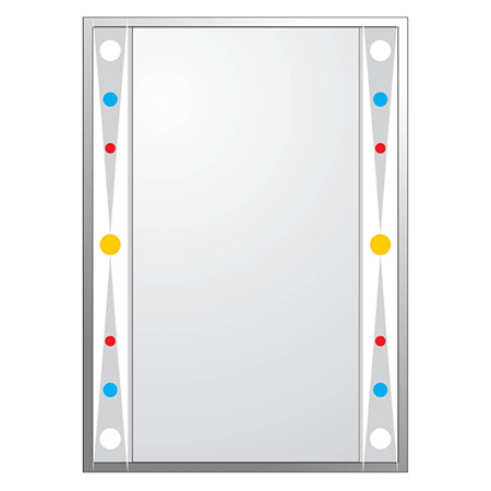 Gương Tráng Bạc 5 Lớp DS144