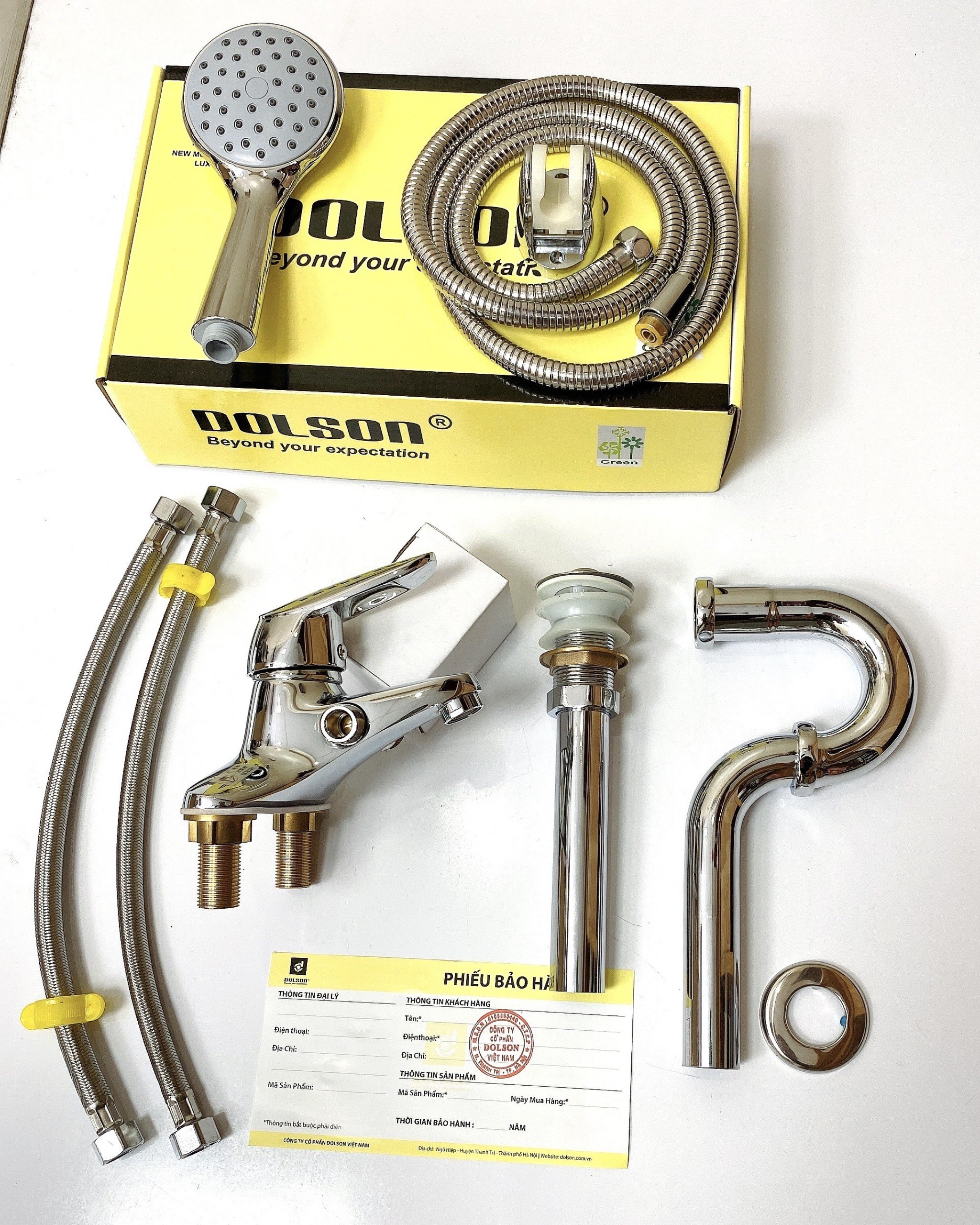 Vòi Liền Sen Nóng Lạnh DL404