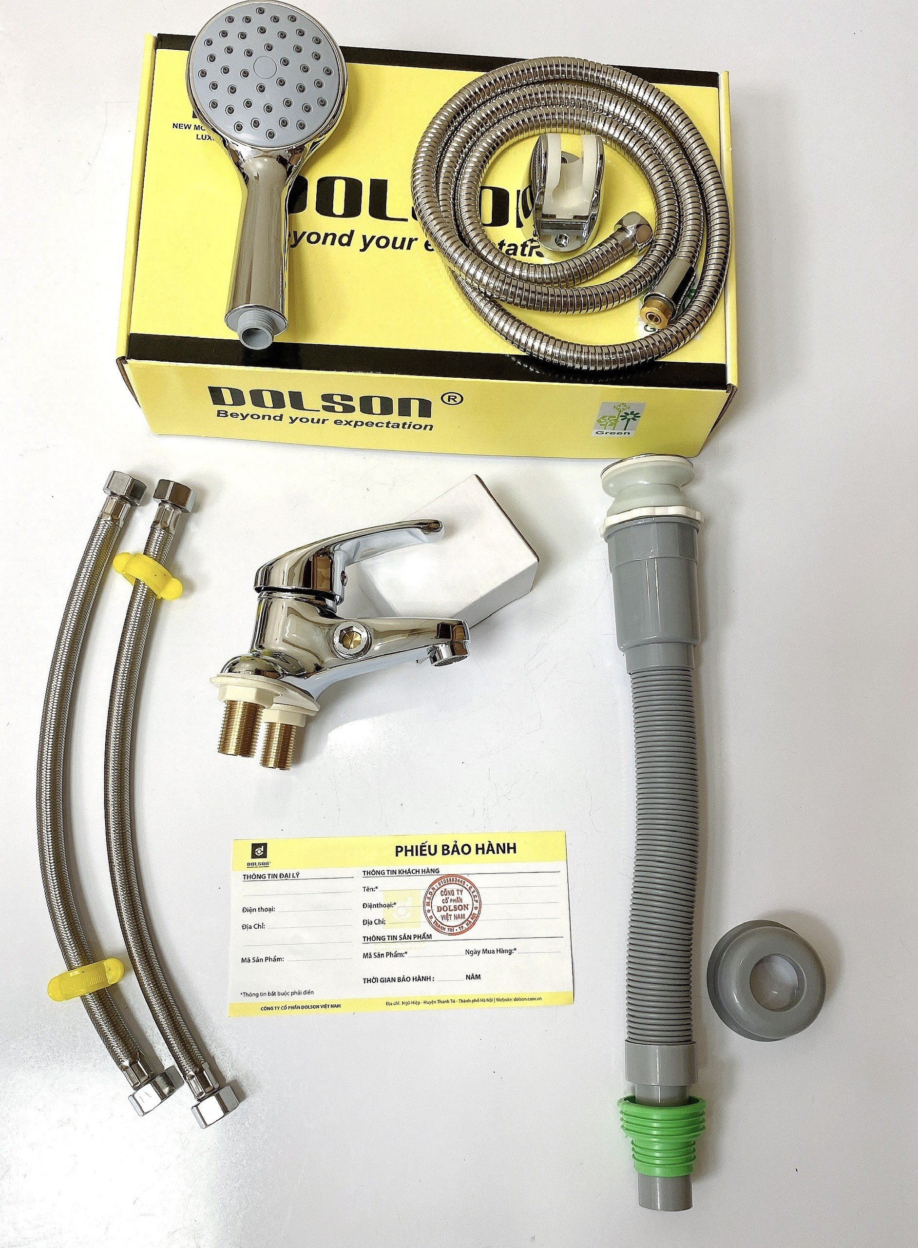 Vòi Liền Sen Nóng Lạnh DL404B