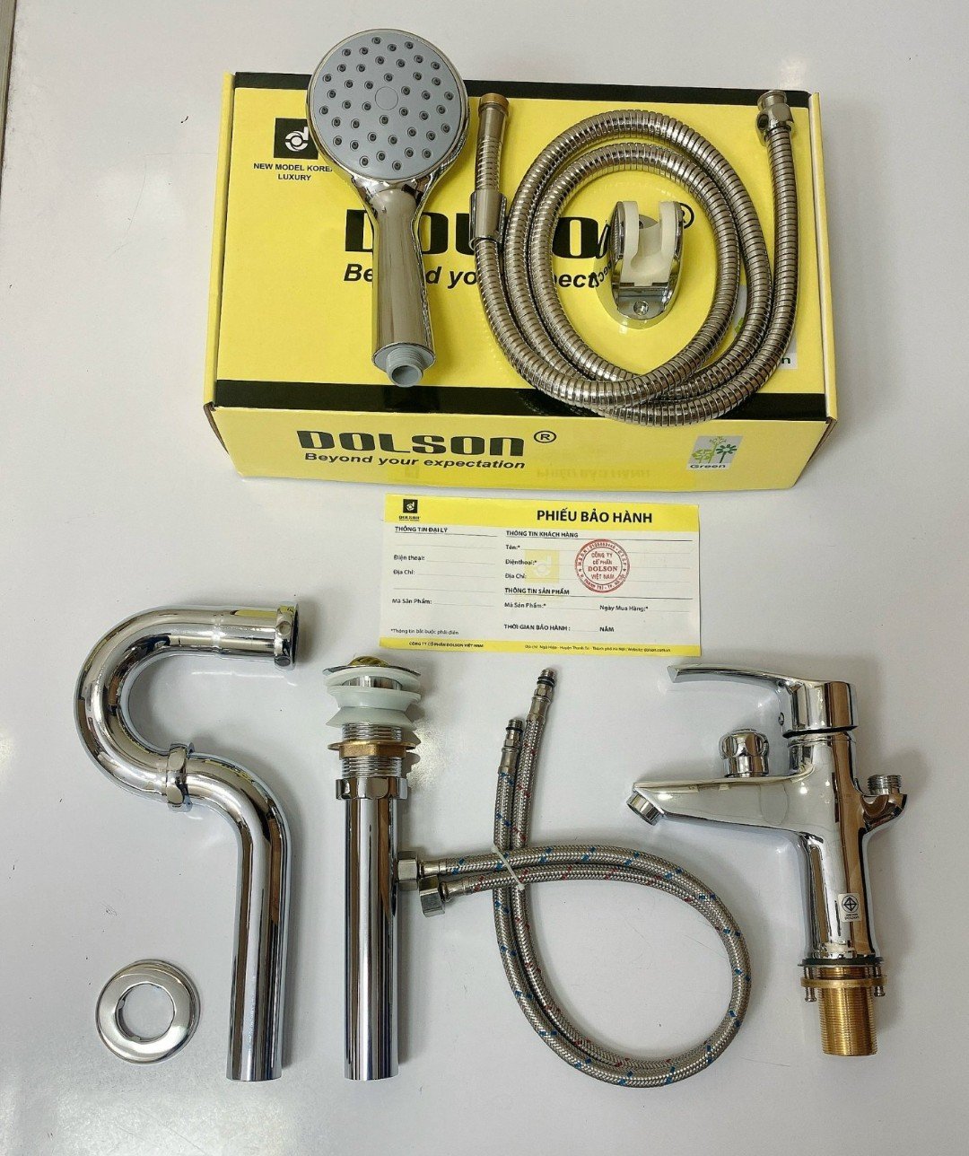 Vòi Liền Sen Nóng Lạnh DL405L