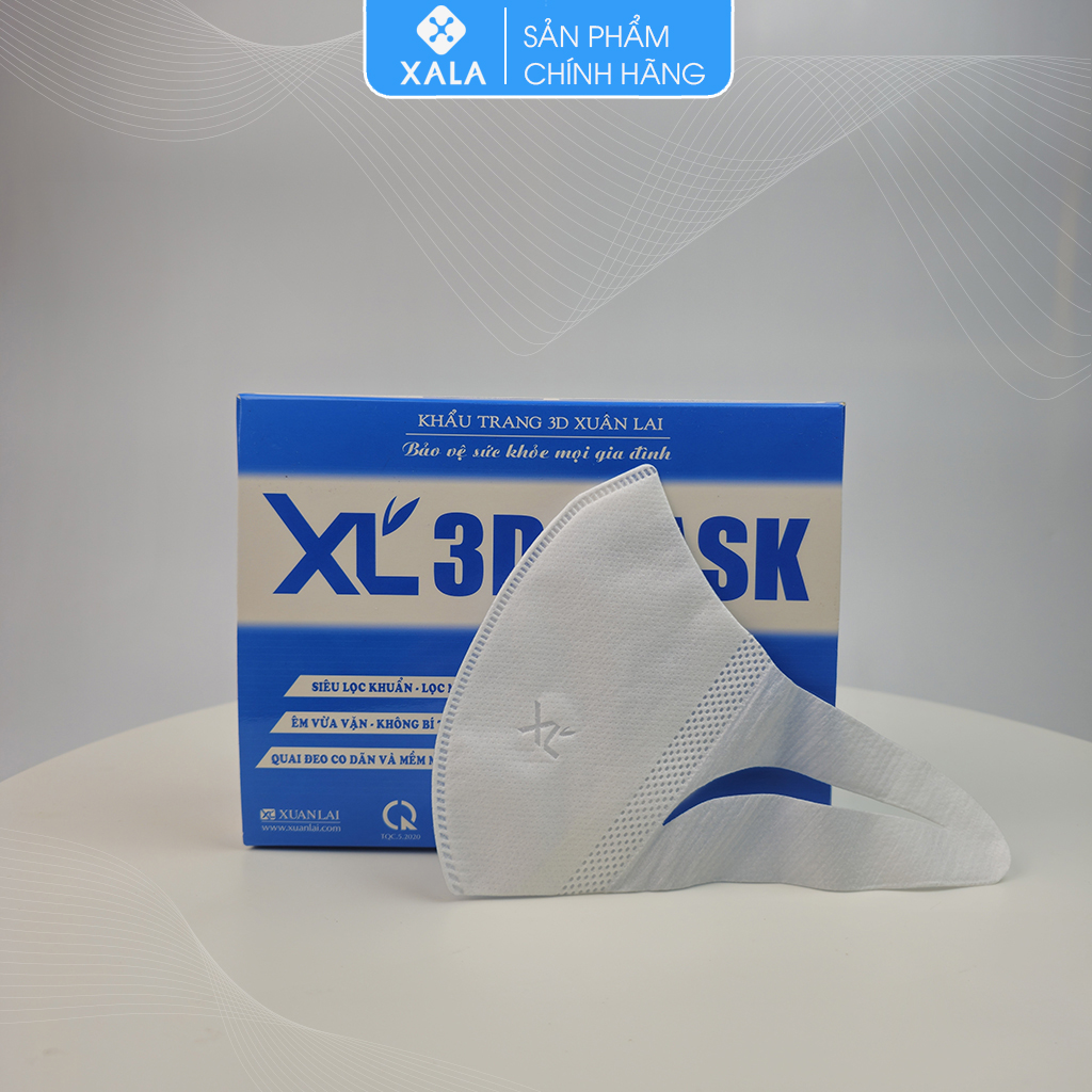 Khẩu trang 3D XL Mask (hộp 50 chiếc)