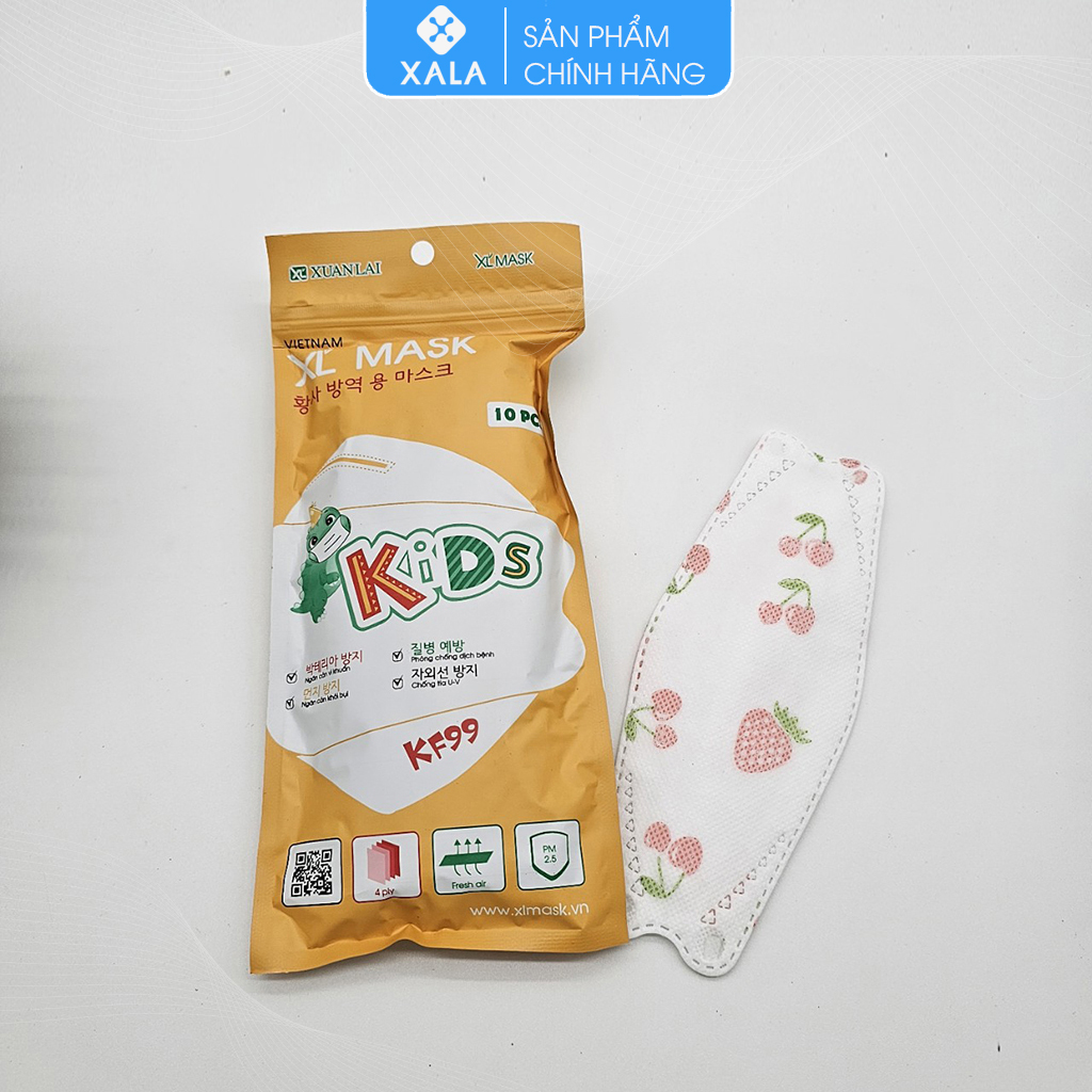 Khẩu trang KF94 trẻ em ( Túi 10 chiếc)