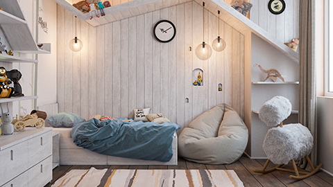 ĐỒ VẬT NÊN VÀ KHÔNG NÊN ĐẶT TRONG PHÒNG BÉ