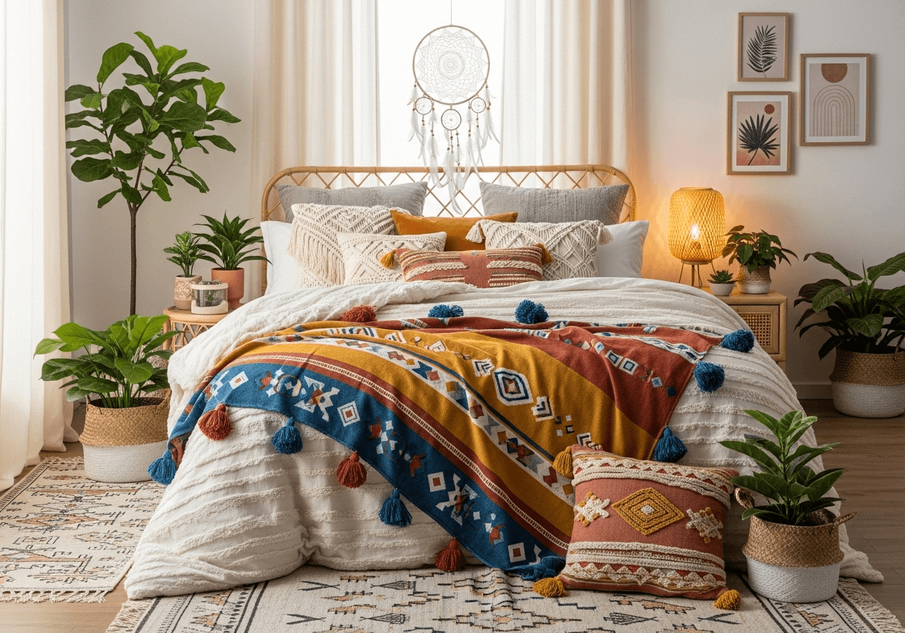 Bí Quyết Chọn Ga Giường Đẹp 2025: Cẩm Nang Biến Phòng Ngủ Thành Tác Phẩm Nghệ Thuật