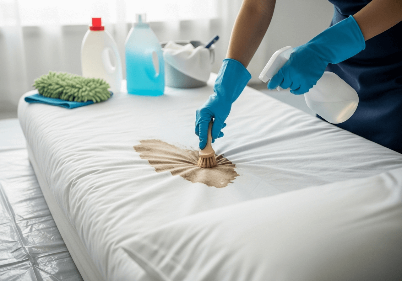 Cách Tẩy Vết Máu Kinh Nguyệt Trên Ga Giường: Cẩm Nang Toàn Tập